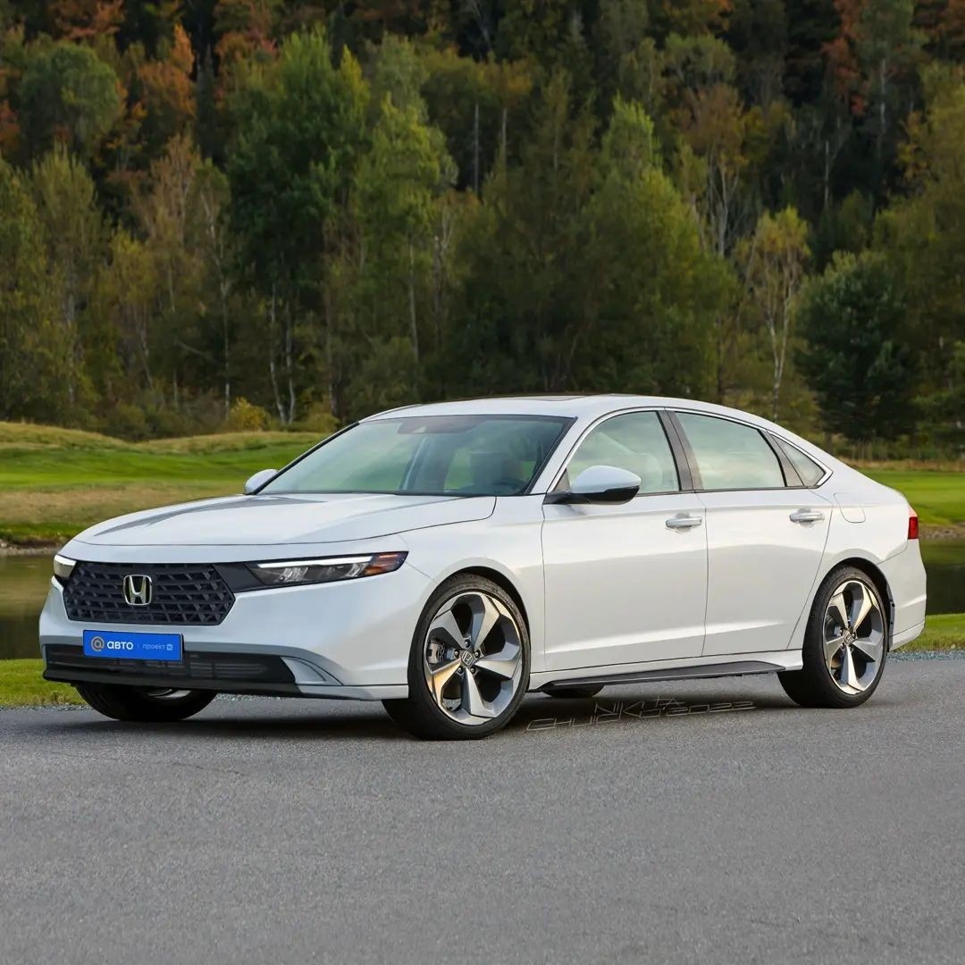 2024 Honda Accord Has A Cgi Whiff Looks Ready To Rub Shoulders With Other Mid Size Sedans 1 