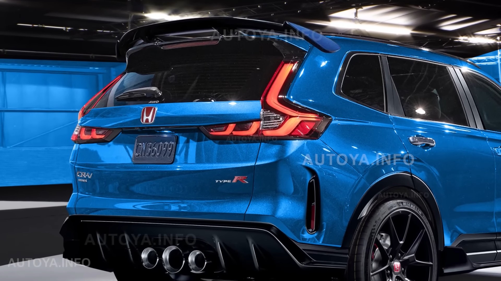 2024 Honda CRV Type R Digitally Aims for Most Powerful and Fastest SUV