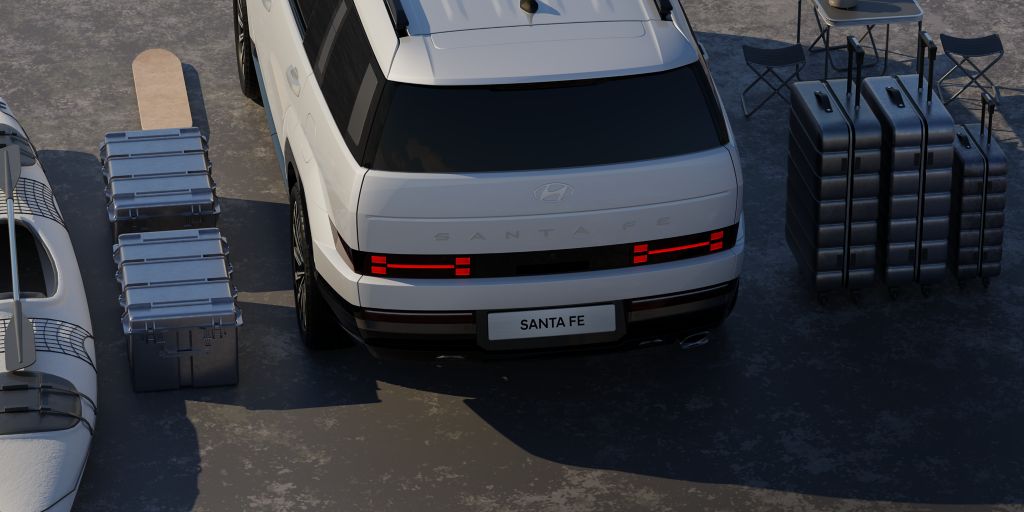 2024 Hyundai Santa Fe Official Pics Reveal Land Rover DefenderLike
