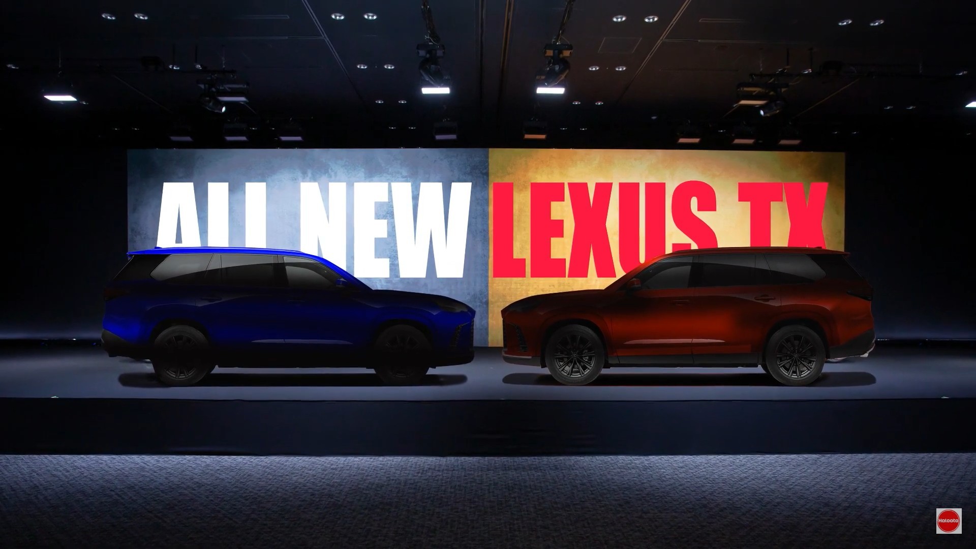 2024 Lexus TX Shows Fictional Color Choices for New ThreeRow Family