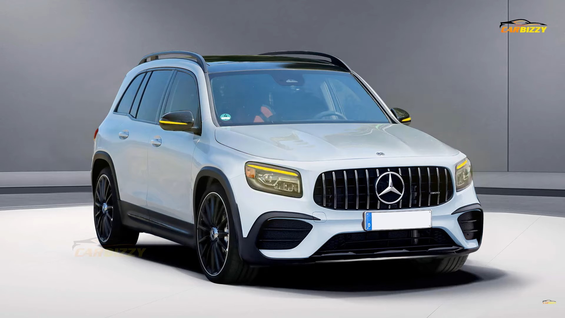 2024 MercedesAMG GLB 35 Digitally Drops All Camo to Reveal Its Sporty