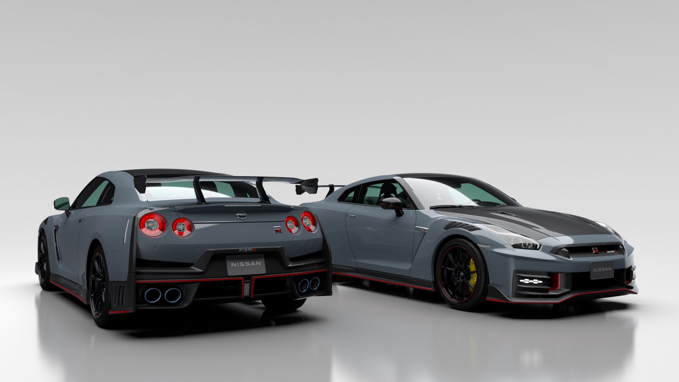 Pack of Digital R36 Nissan GT-R Supercars Dwell Around Flaunting