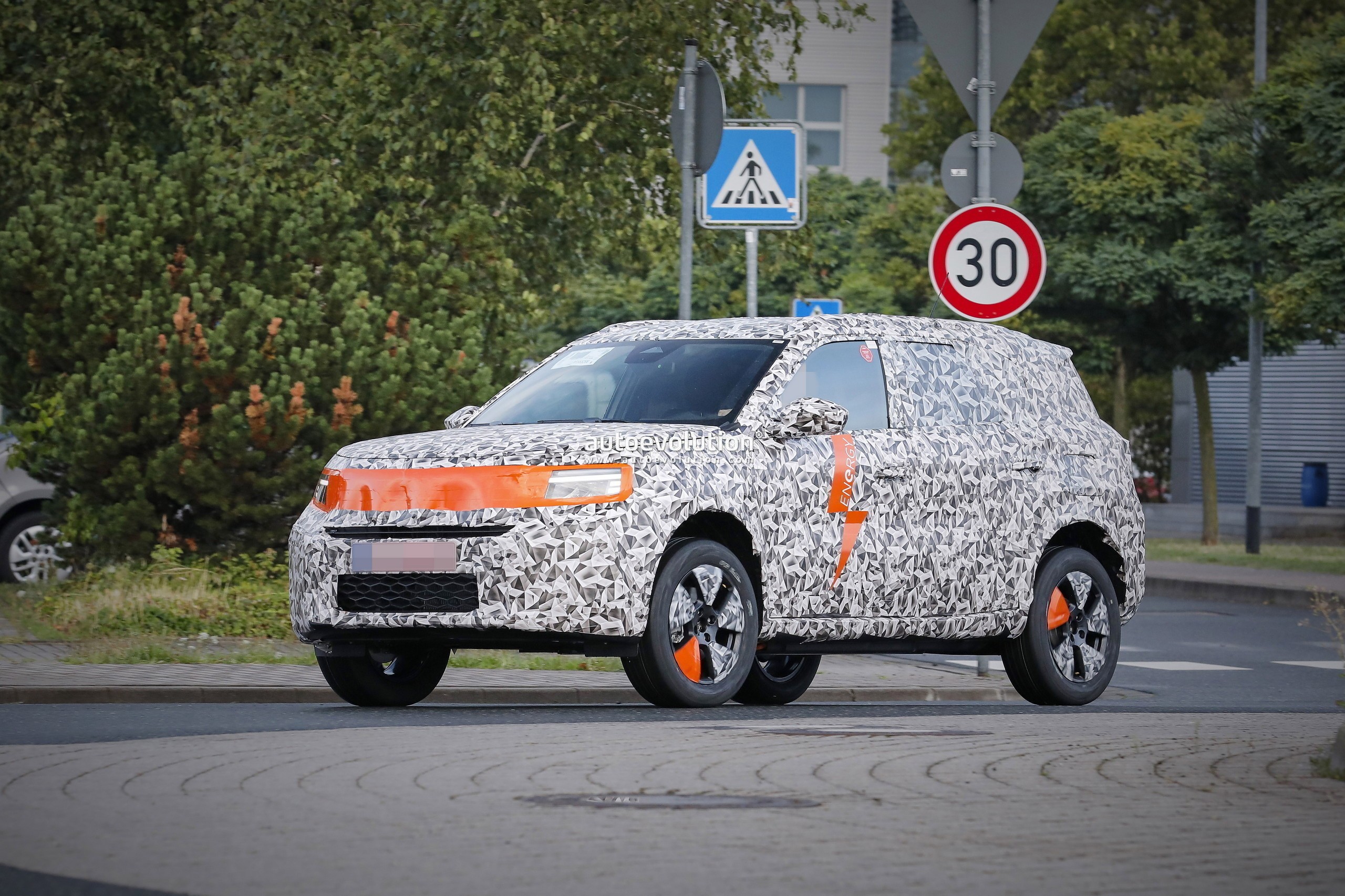 Opel Crossland Spied Standing Tall In Its Electric Crossover Body