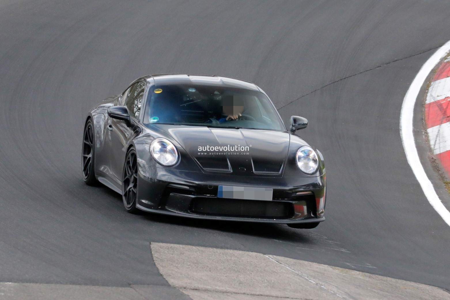 2024 Porsche 911 ST Photographed Going Full Send at the Nurburgring