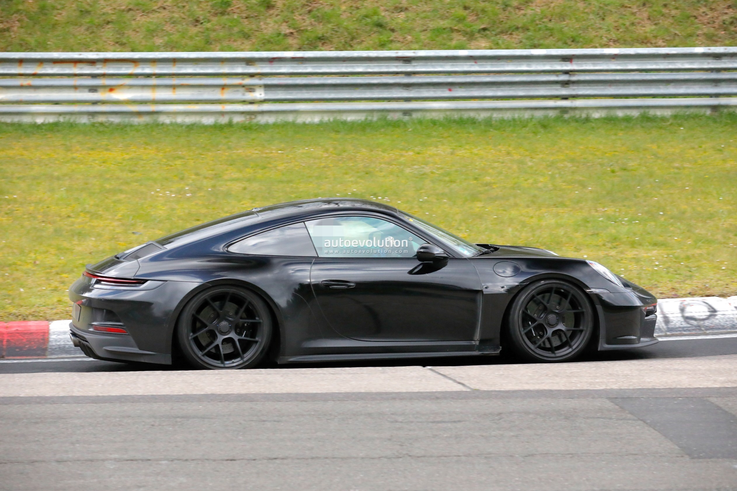 2024 Porsche 911 ST Photographed Going Full Send at the Nurburgring