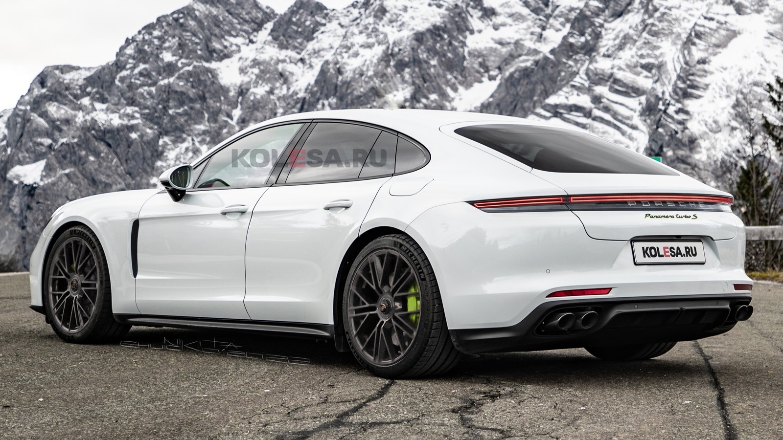 2024 Porsche Panamera Rendered With No Camo to Mess With Our Minds
