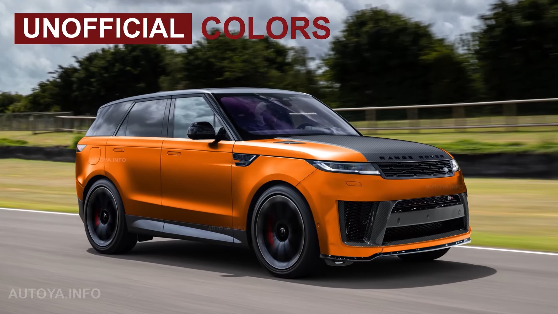 2024 Range Rover Sport SVR Imagined With a Cool BMW Heart and Ritzy