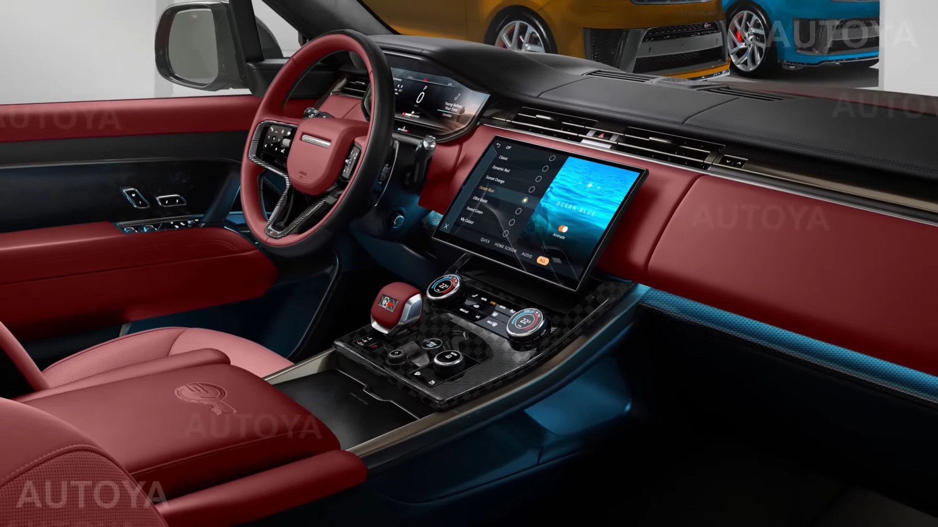 2024 Range Rover Sport Svr Unofficially Revealed Inside And Out In Colorful Cgis 11 