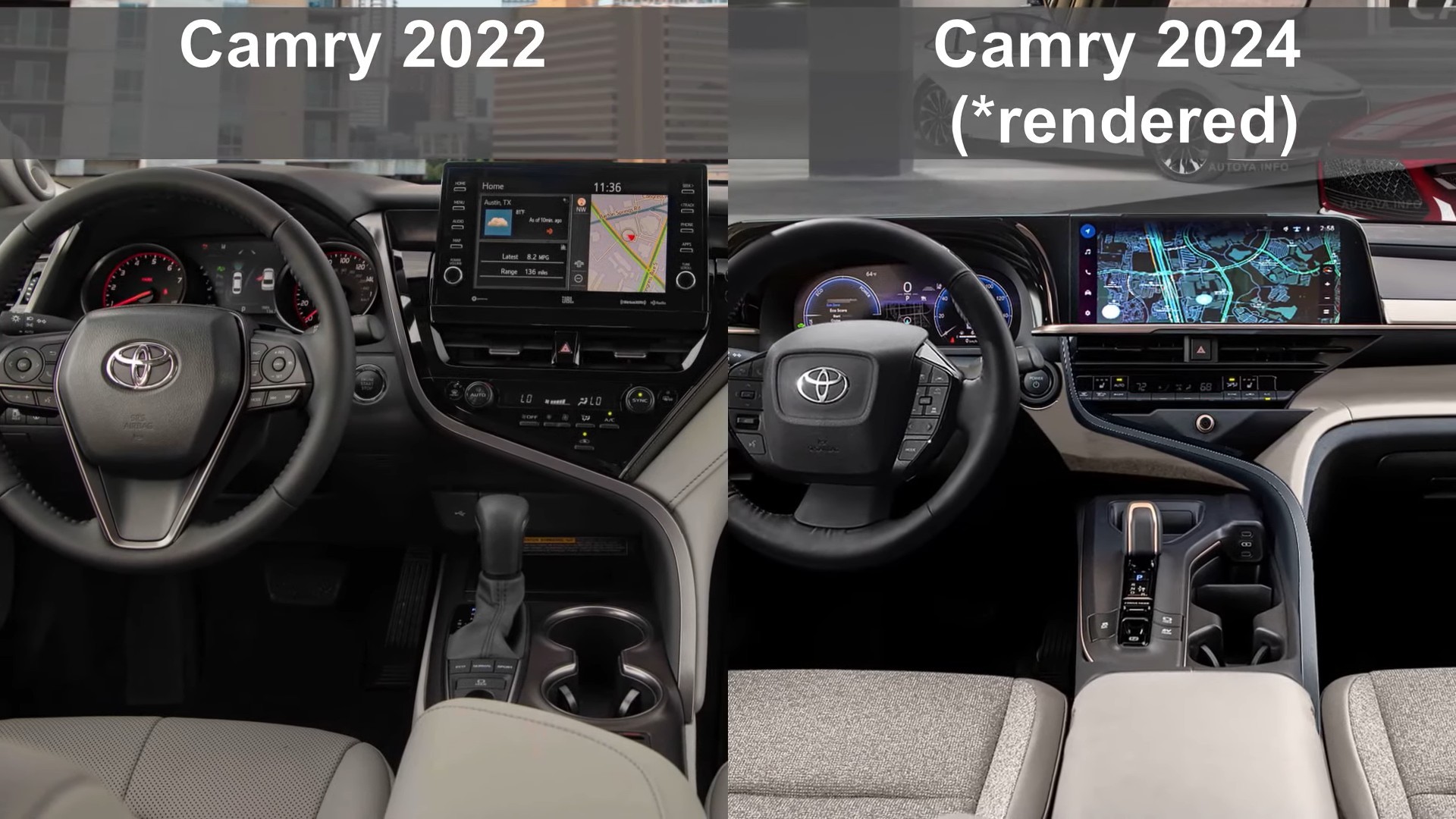 2024 Toyota Camry Ix Unofficially Presents The Colorful And Tech Savvy Interior 15 
