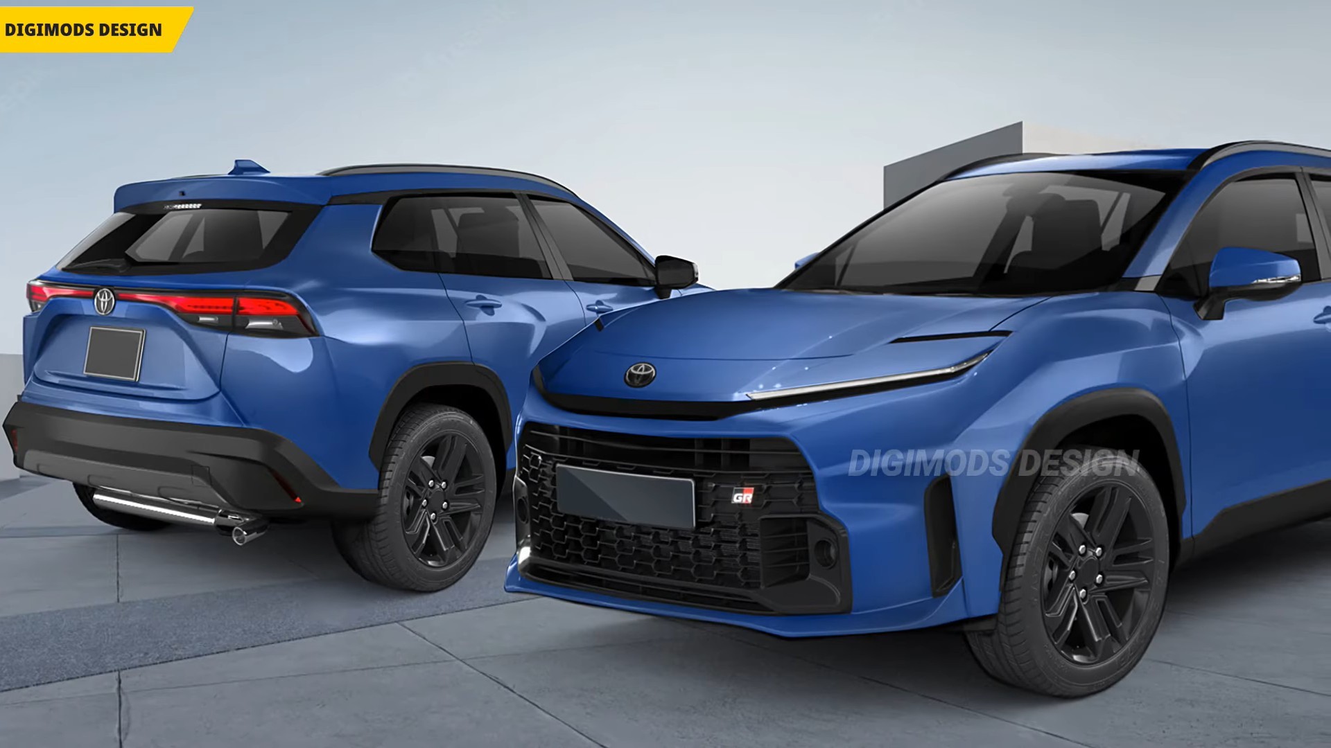 2024 Toyota Corolla Cross GR Gets Unofficial CGI Presentation