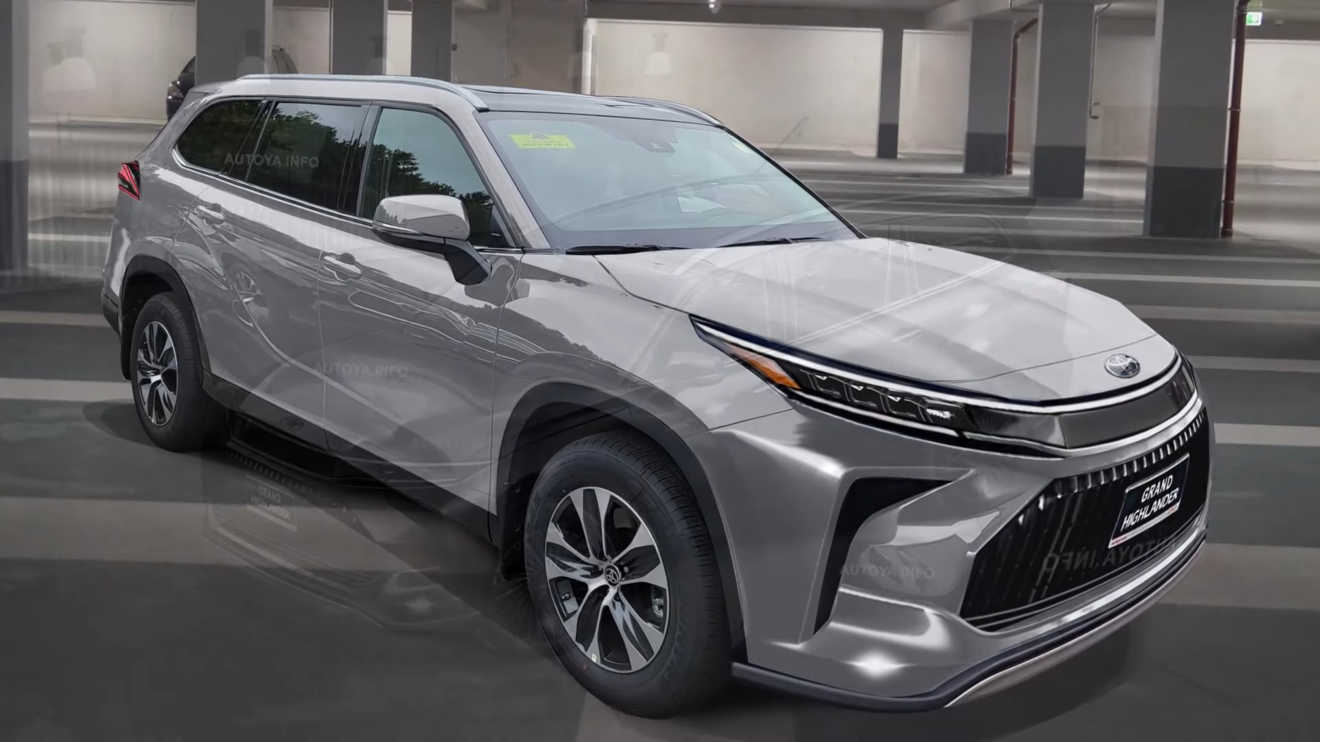 2024 Toyota Grand Highlander 7 8 Seat Cuv Reveals Everything Though Only In Cgi 3 