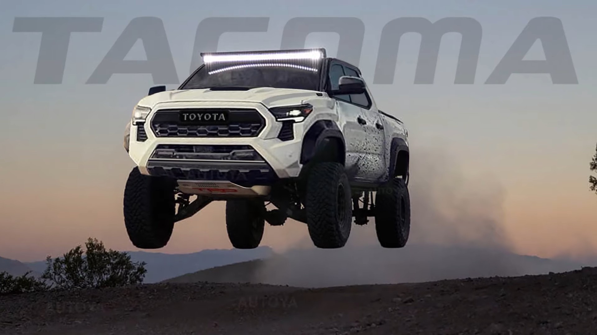 2024 Toyota TRD Pro Jumps Out of CGI Shadows Just Before Its