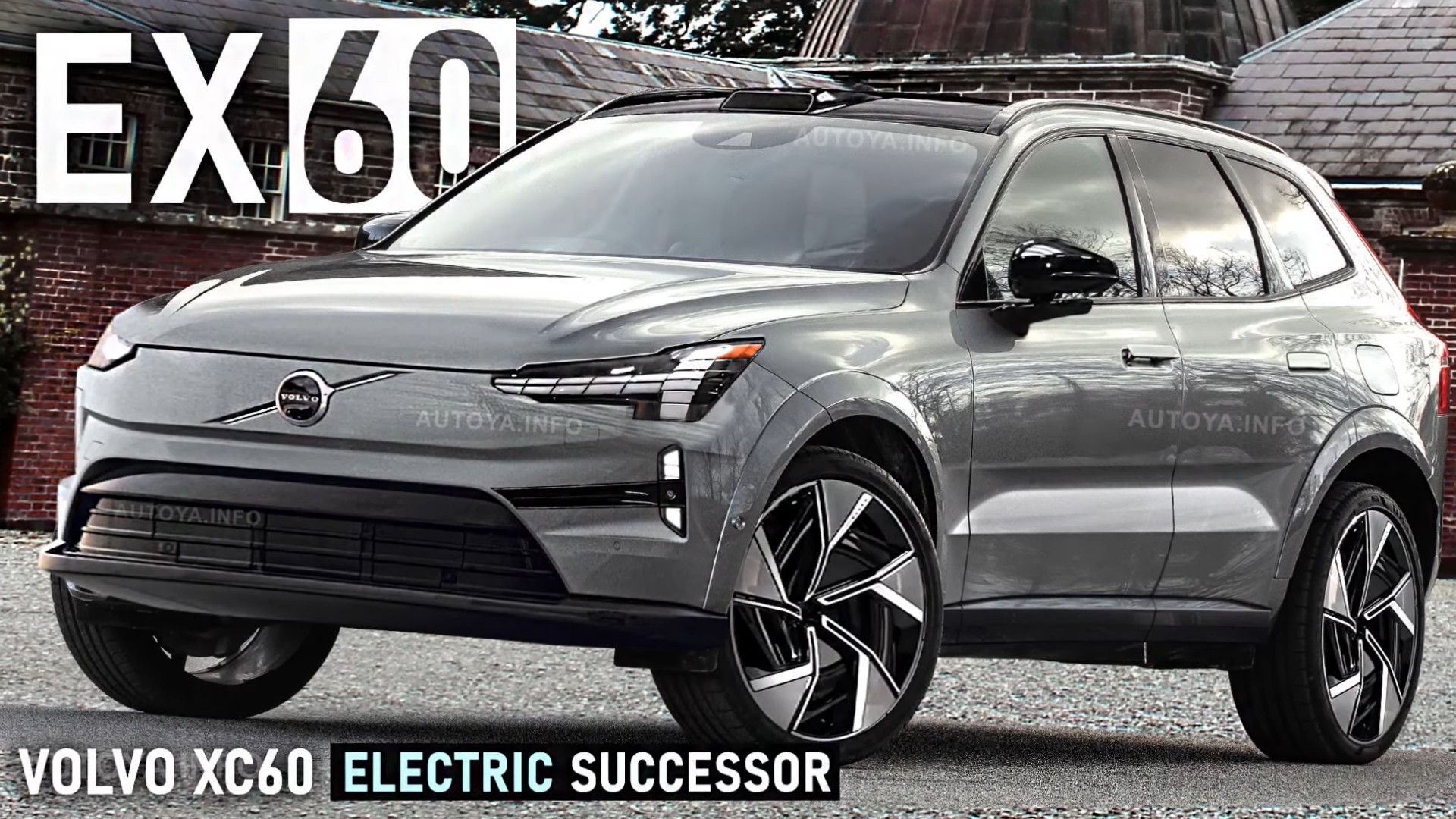 2024 Volvo EX60 Digitally Revealed as New Electric SUV Chapter in XC60