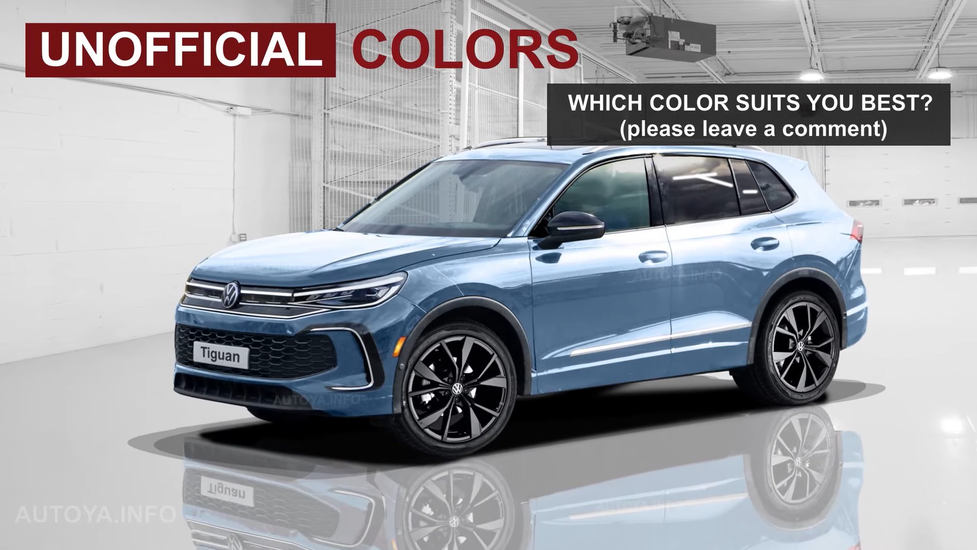 2024 VW Tiguan Mk3 Digitally Announced With Rich Color Palette, Inside and Out autoevolution