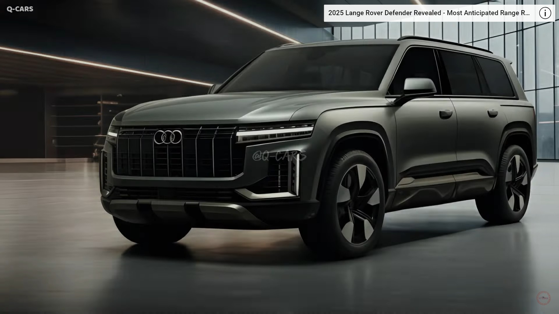 2025 Audi Q9 Gets Unofficially Revealed as a Flagship SUV Towering ...