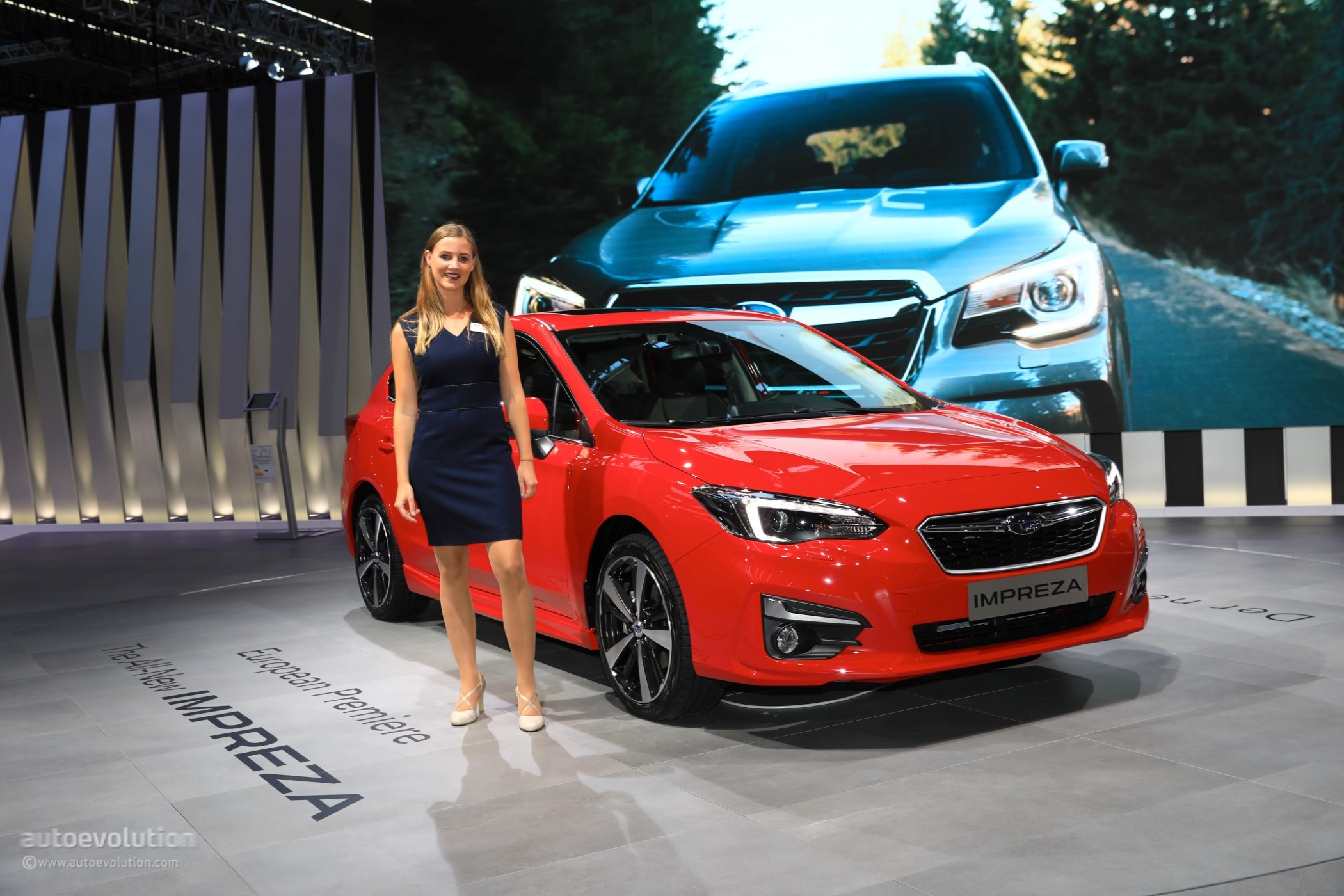 2018 Subaru Impreza Live At 2017 Frankfurt Motor Show European Model