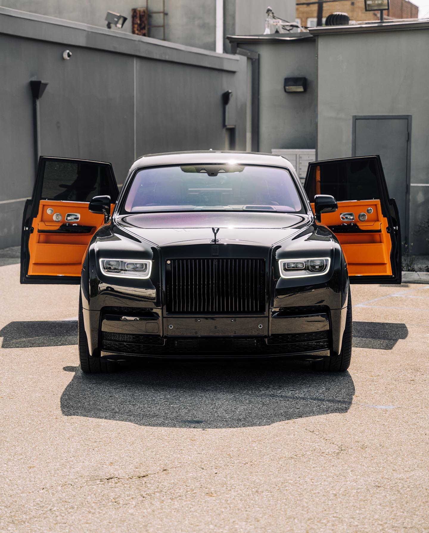 rolls royce ghost blacked out
