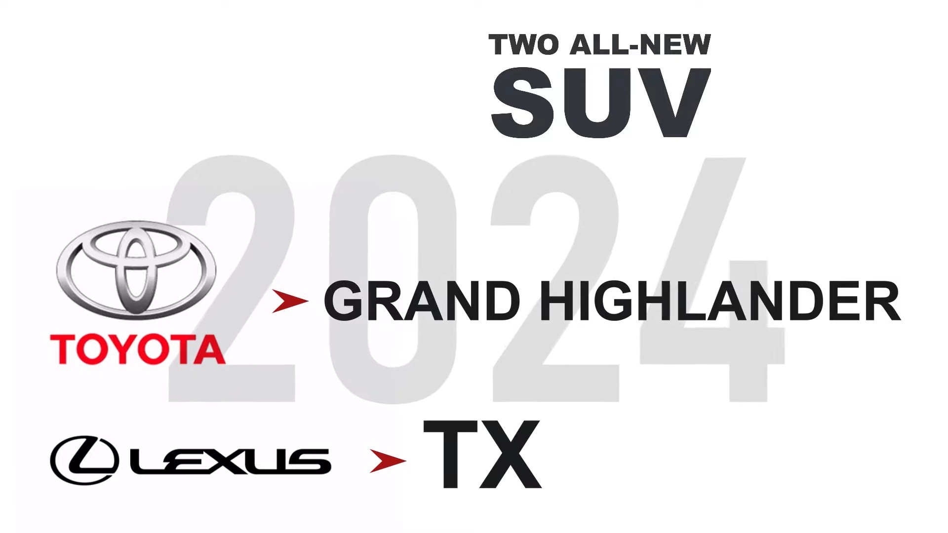 8Seat 2024 Lexus TX F Sport Is an Imagined, Posher 3Row Grand