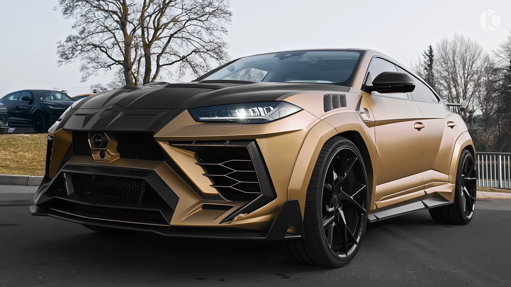 800 HP Bronze Urus With Mansory Carbon Kit Is Worth