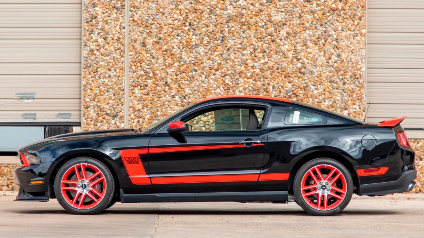 85 Mile 2012 Ford Mustang Boss 302 Probably Hasnt Lapped Laguna Seca