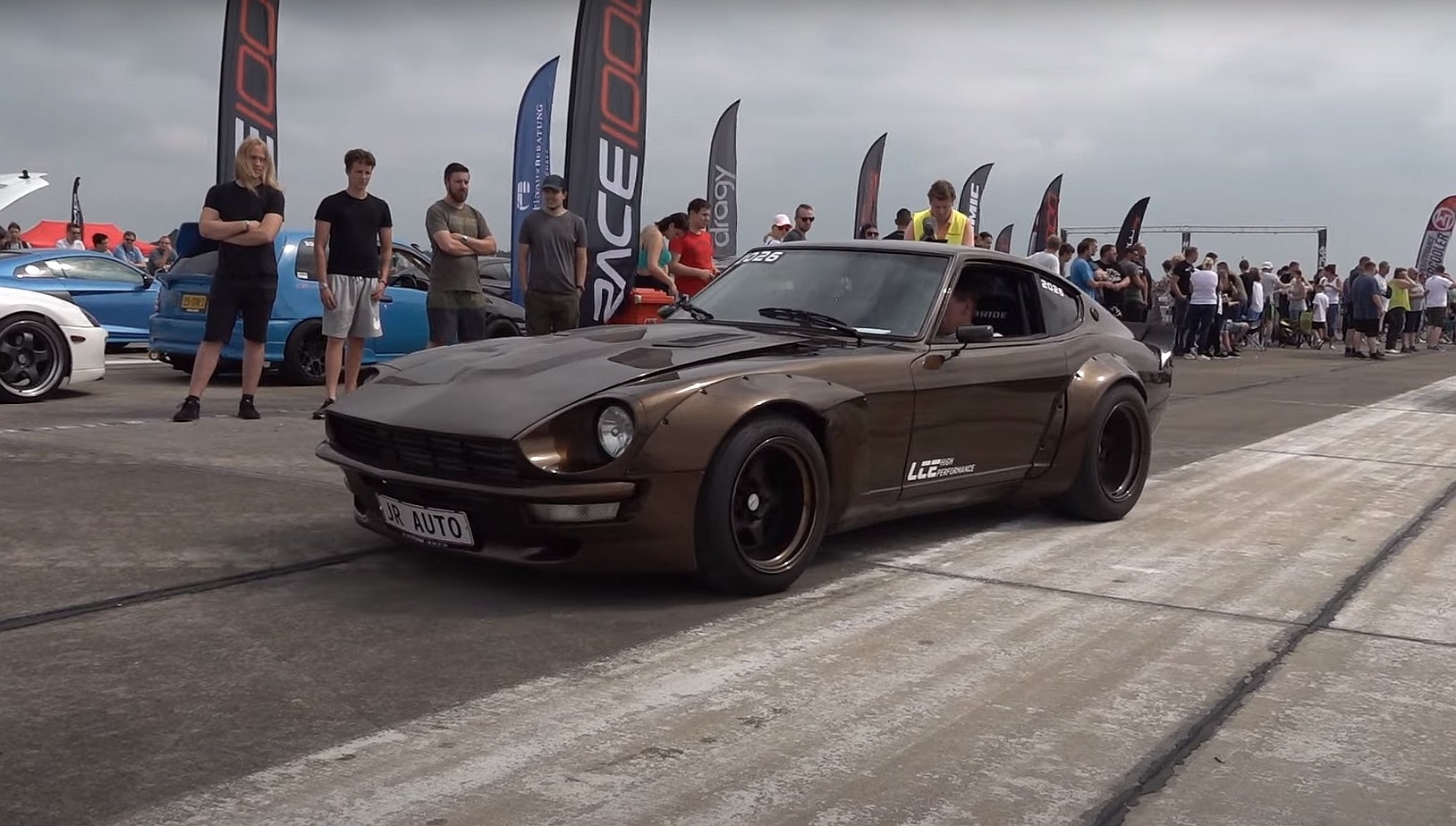 850 Hp Datsun 240z With Widebody Kit Isn T Your Average Z Car Goes Drag Racing Autoevolution