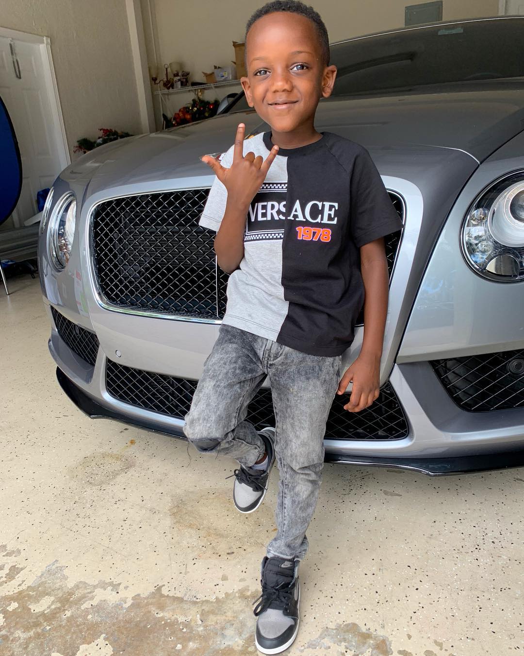 9YearOld Rapper Super Siah Boasts Impressive Car Collection, Is