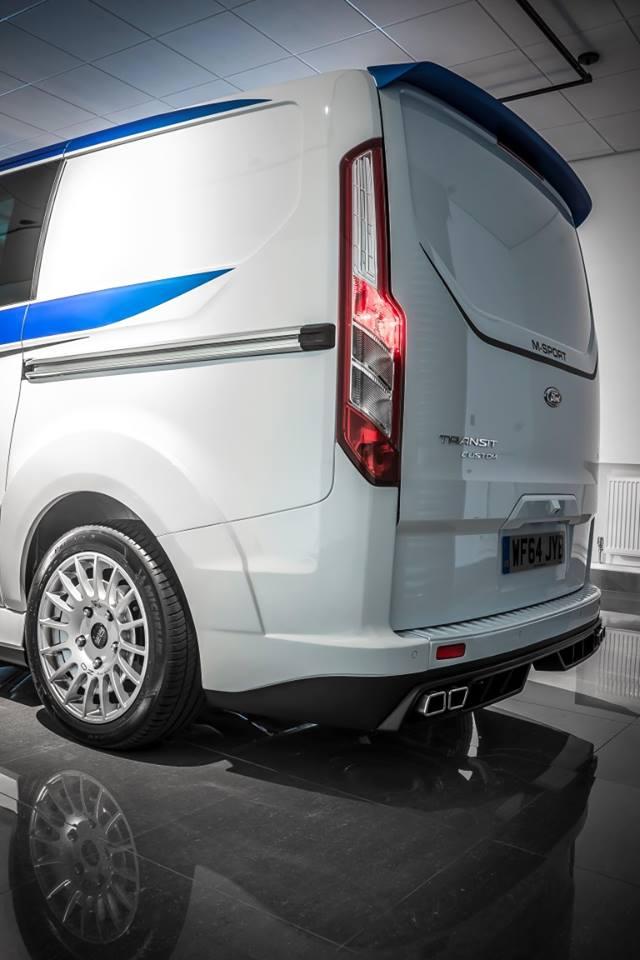 A WRC flavored Ford Transit Van Looks as Mental as You 