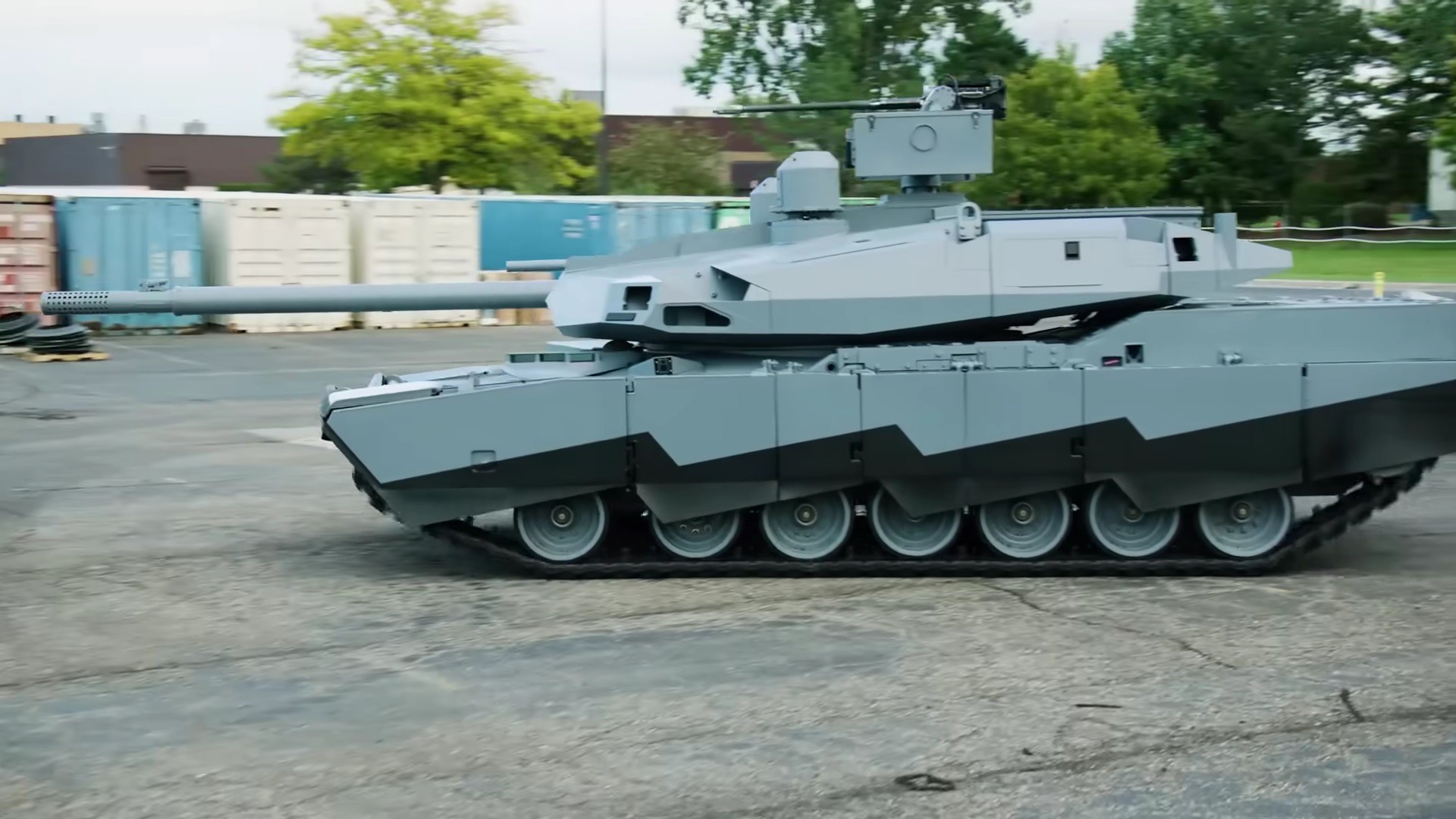 Abrams X Emerges As The Tank Of The Future Youtube Video Shows It Driving 10 