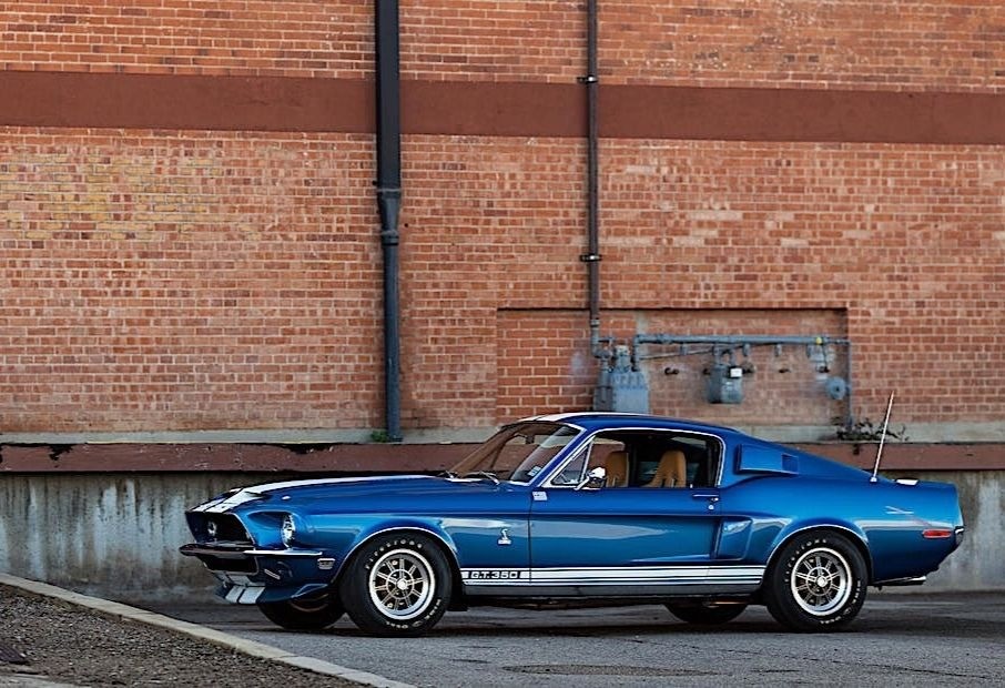 Acapulco Blue 1968 Shelby Gt350 Fastback On Sale At Scottsdale Auction