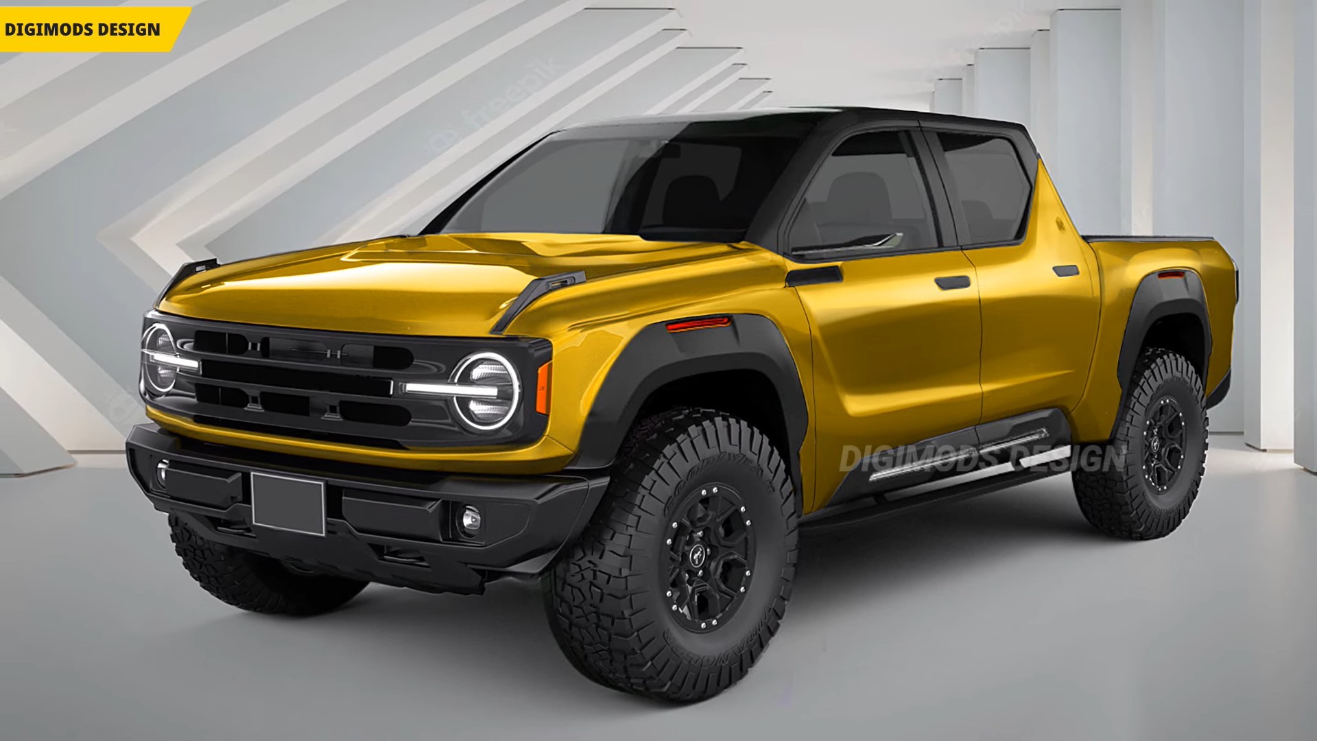 New 2024 Ford Pickup Truck Looks Like a Virtual Bronco Rival for