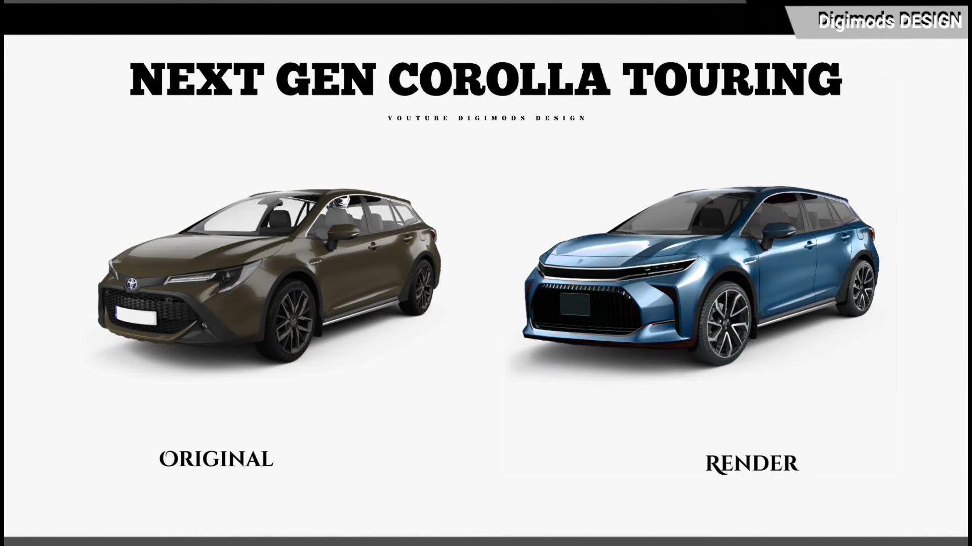 AllNew 2024 Toyota Corolla Touring Gets Imagined as a ThirteenthGen CrossWagon autoevolution