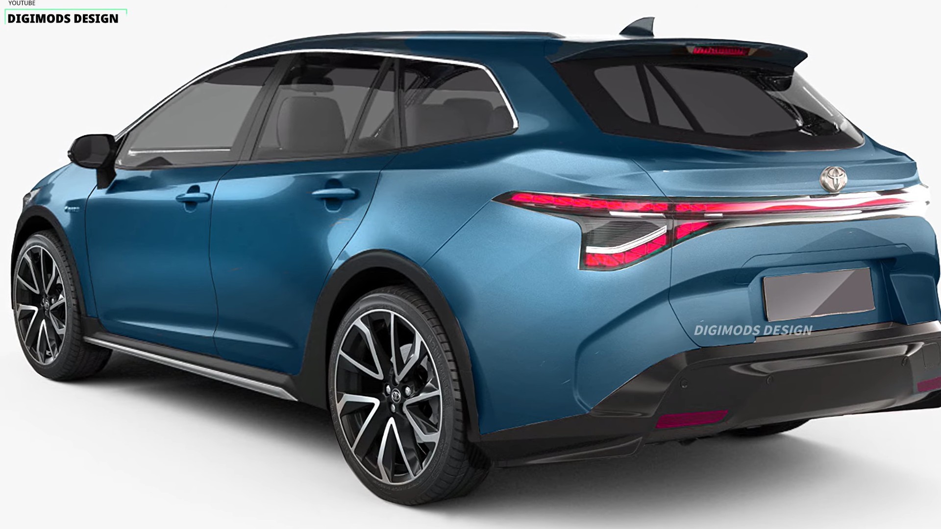 All New 2024 Toyota Corolla Touring Imagined As A Thirteenth Gen Crossover Wagon 8 