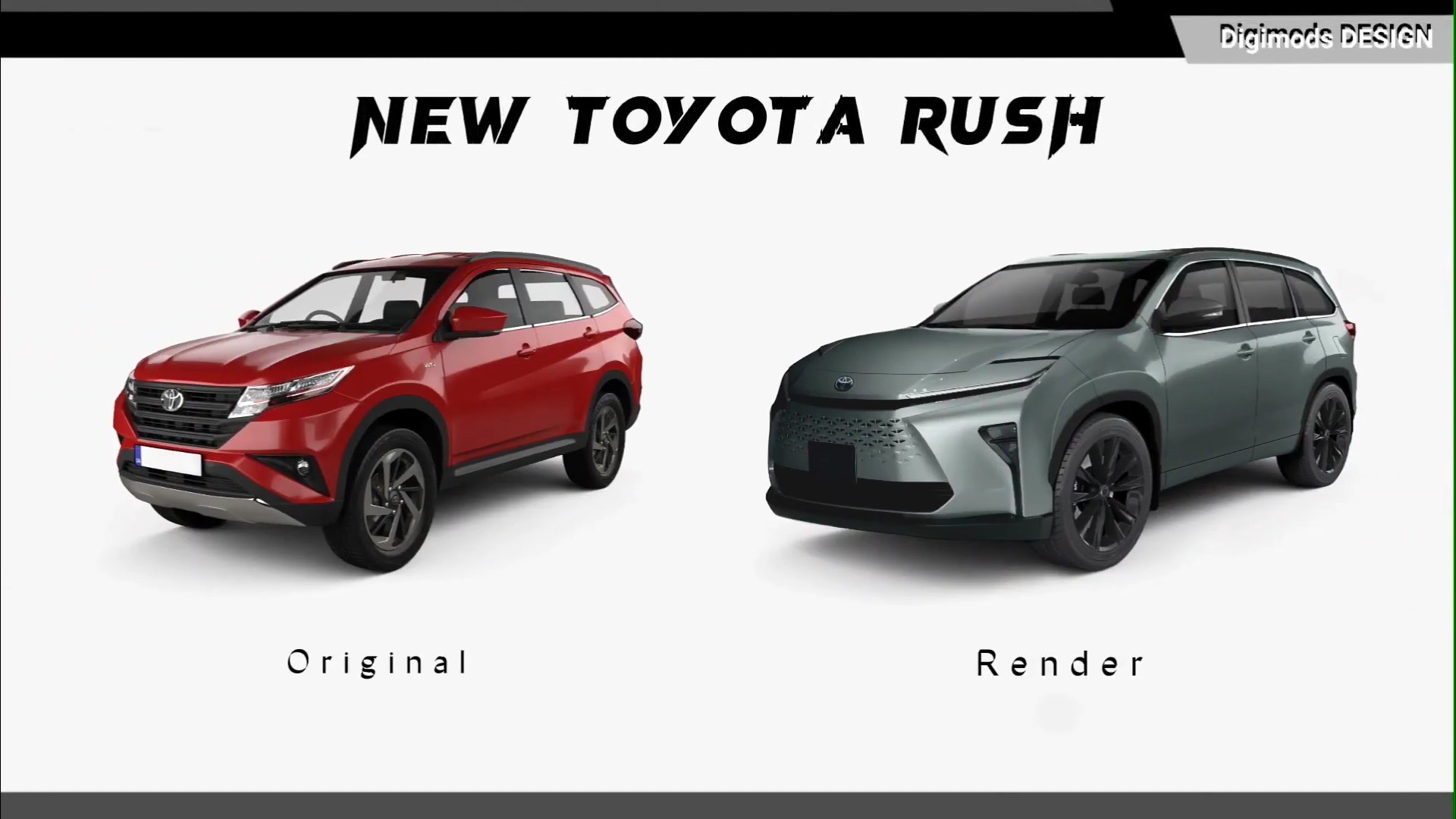 All New 2024 Toyota Rush Looks Like It Just Had A Digital Sugar Crush On A Prius 1 
