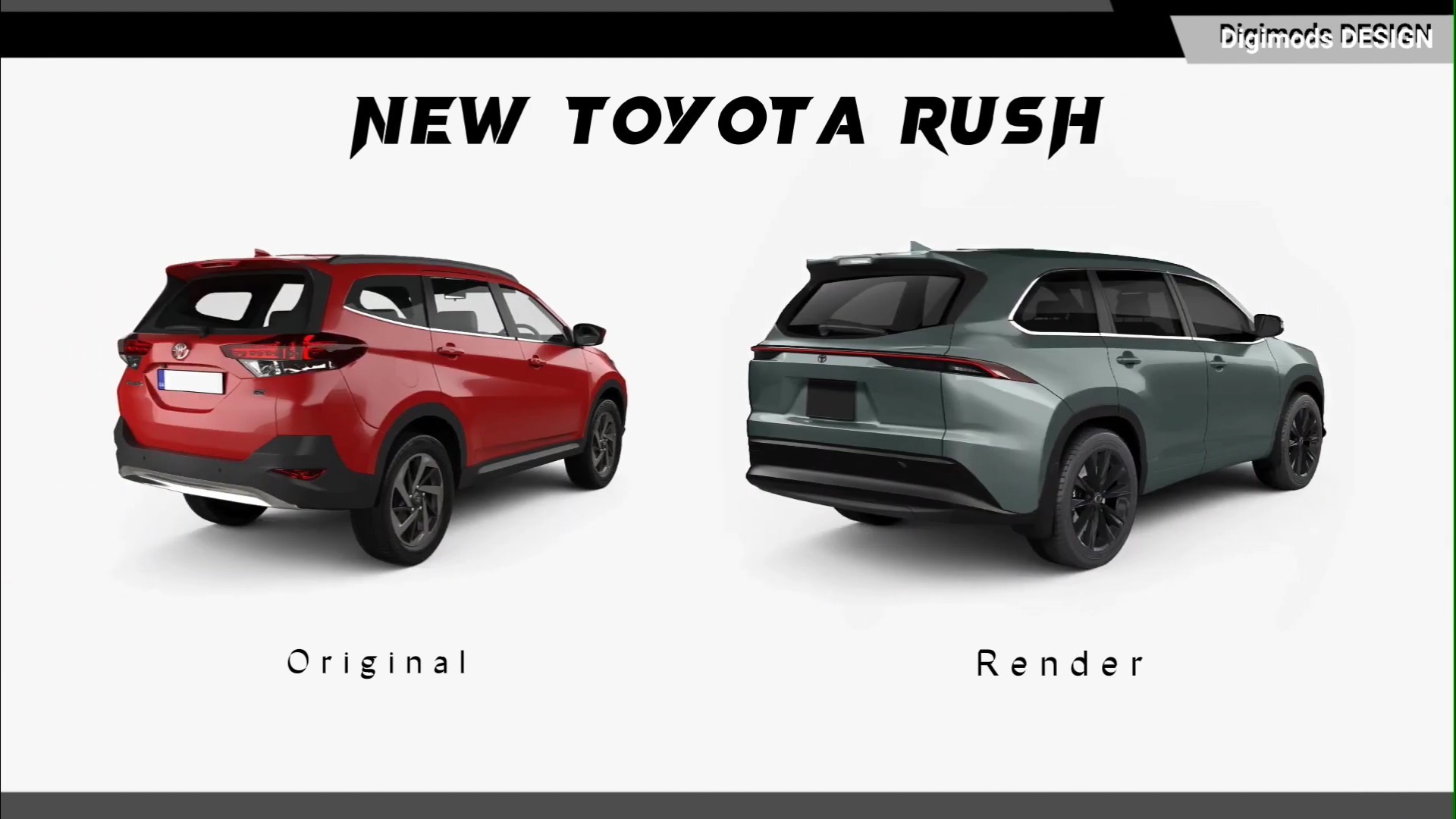 AllNew 2024 Toyota Rush Looks Like It's Got a Digital Sugar Crush on a