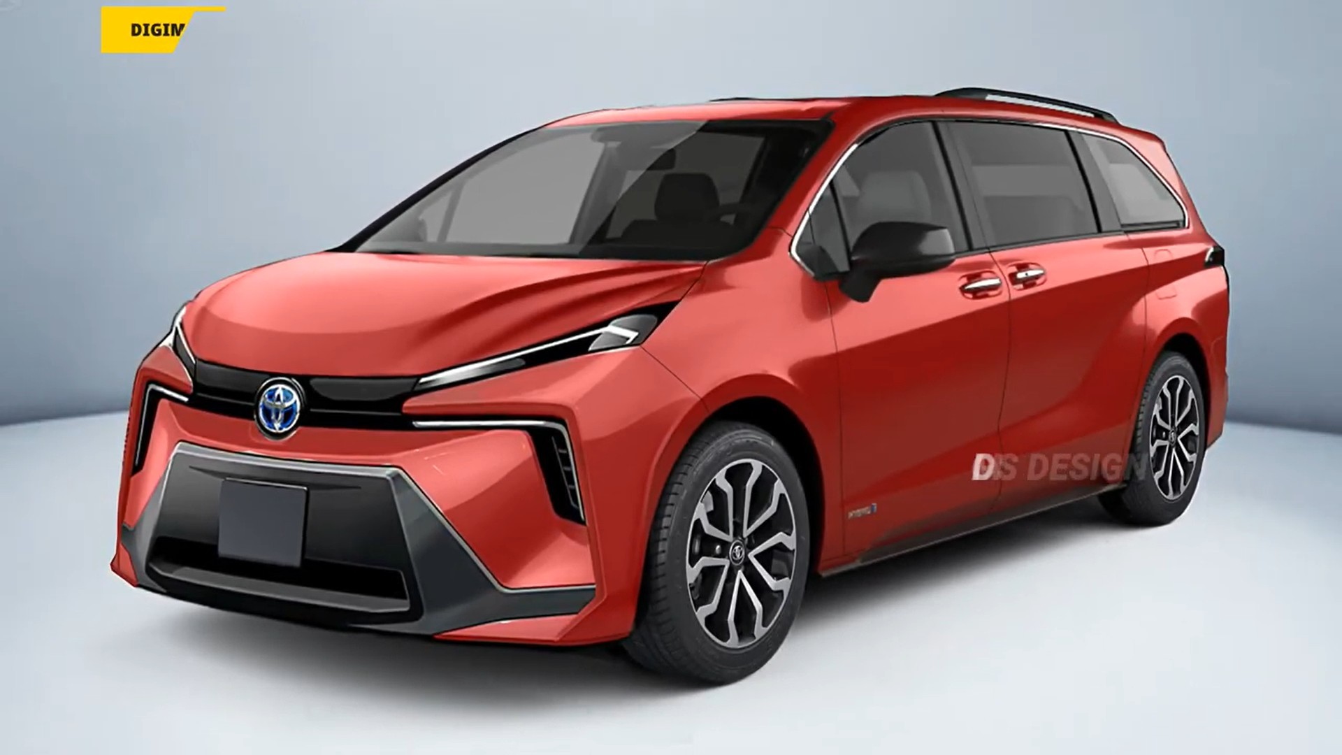 AllNew Toyota Sienna Gets CGI Reveal With Prius and Mazda Influences