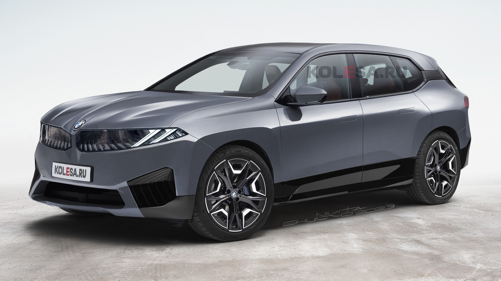 AllNew 2025 BMW iX3 Neue Klasse SUV Rendering Depicts Official Next