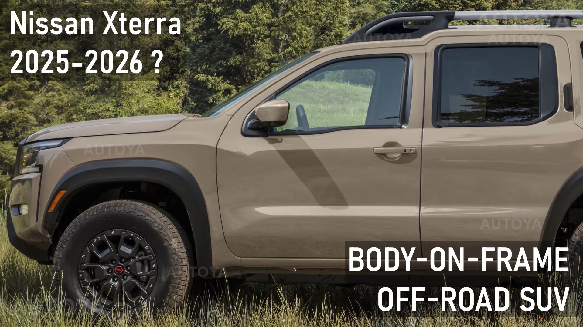 AllNew 2025 Nissan Xterra Comes Back Virtually to Fight 4Runner