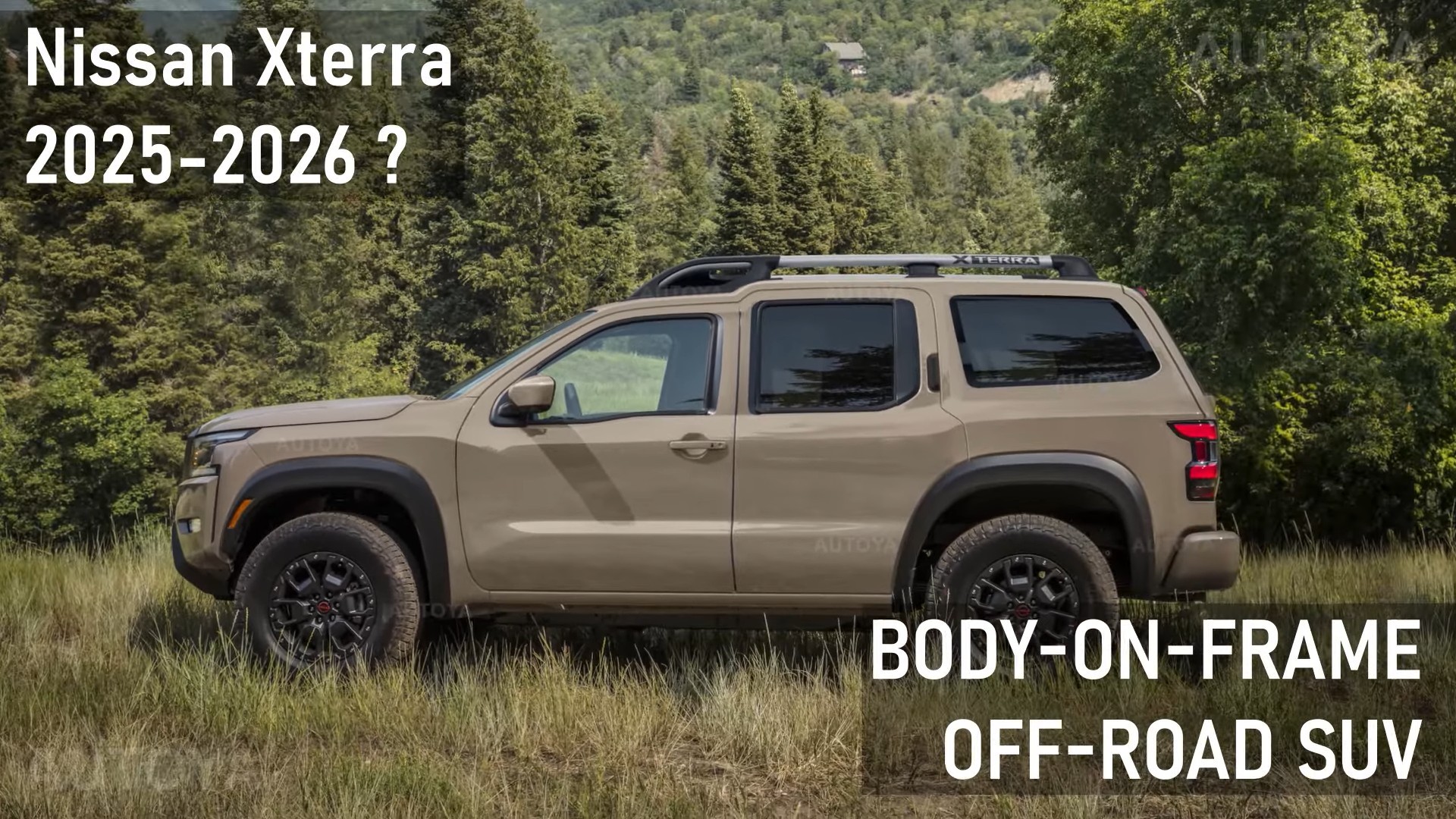 AllNew 2025 Nissan Xterra Comes Back Virtually to Fight 4Runner