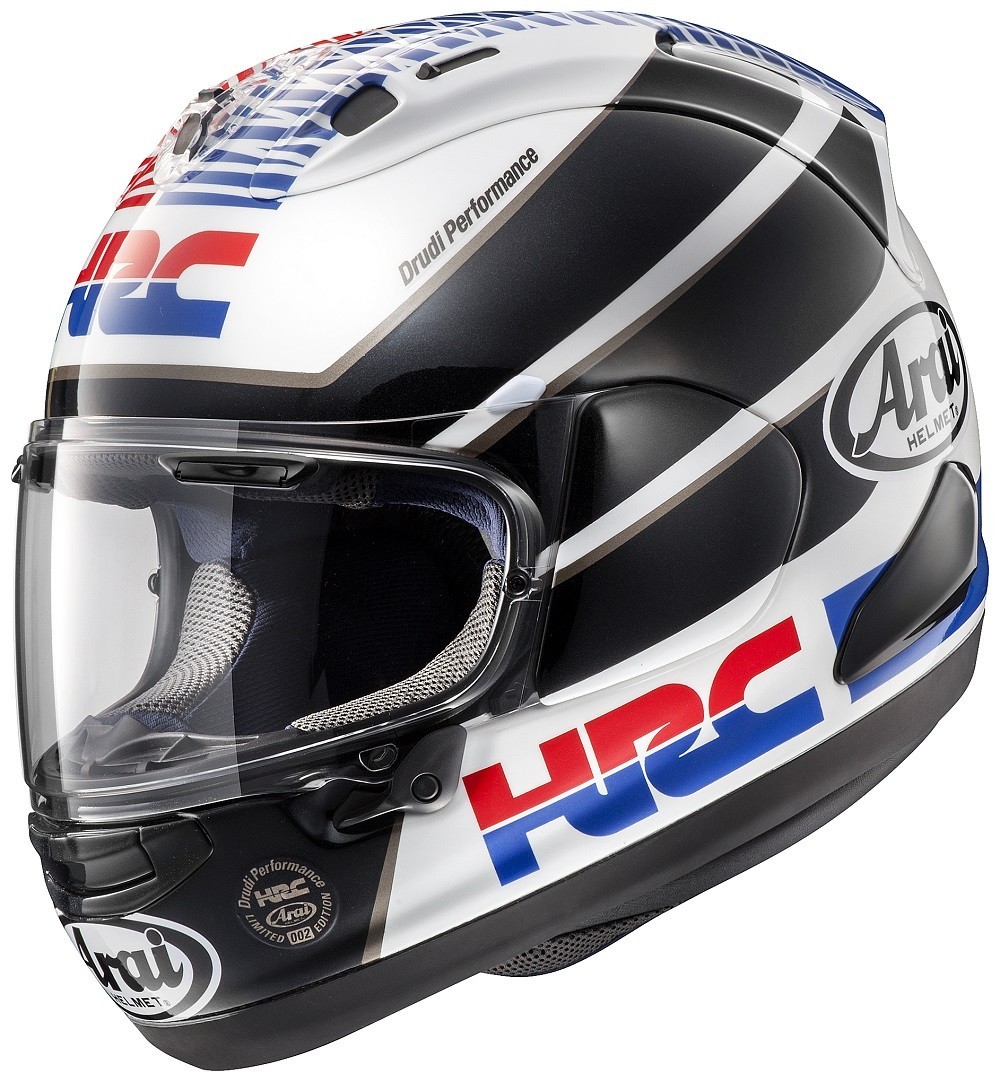 Arai Delivers the RX 7V HRC Limited Edition Helmet for Honda Fans autoevolution