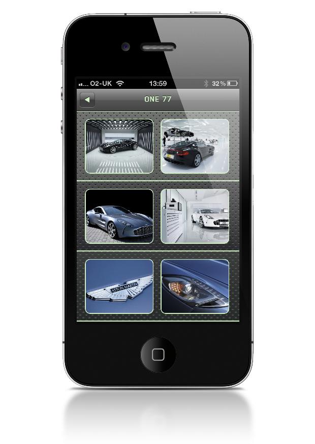 Aston Martin presenta app para iPhone