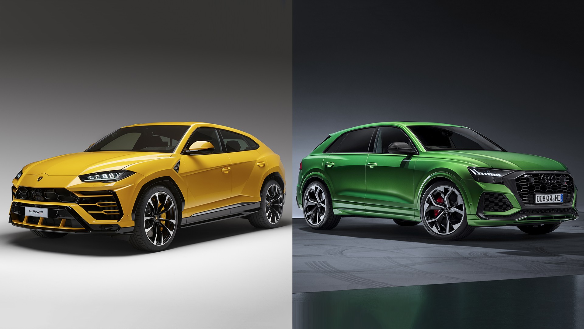 Audi RS Q8 vs. Lamborghini Urus Photo Comparison: Same ...