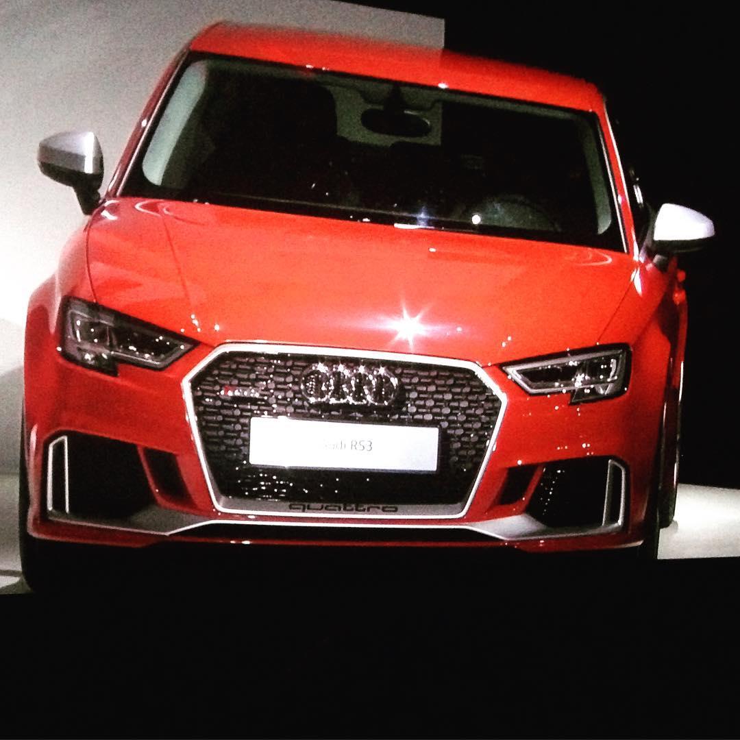 Audi RS3 Sedan Is Real, First Images Reveal Matrix LED Headlights for ...