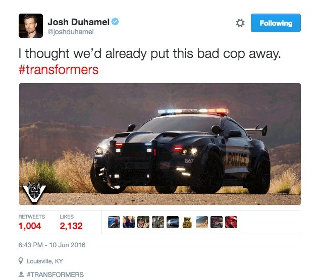 transformers the last knight police car