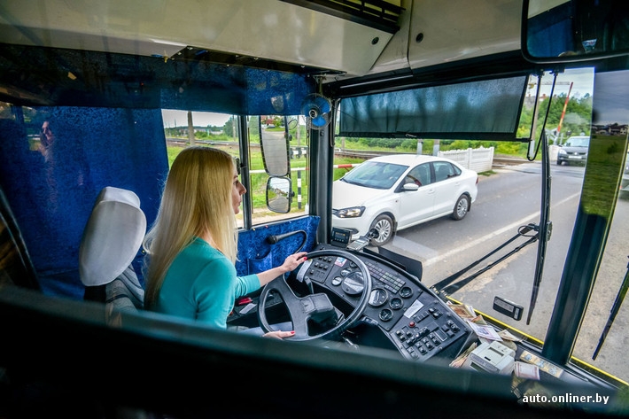 bus driver porn blonde