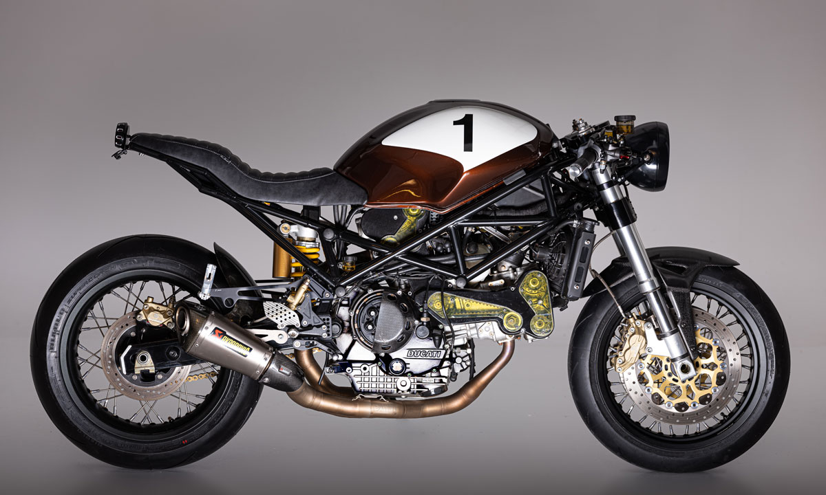 Belgian Workshop Gives Ducati Monster S4 a Cafe Racer 