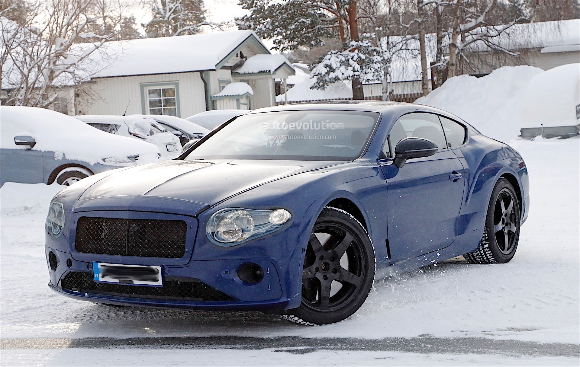 Next-Gen Bentley Continental GT Spied With Less Camouflage Than Ever ...
