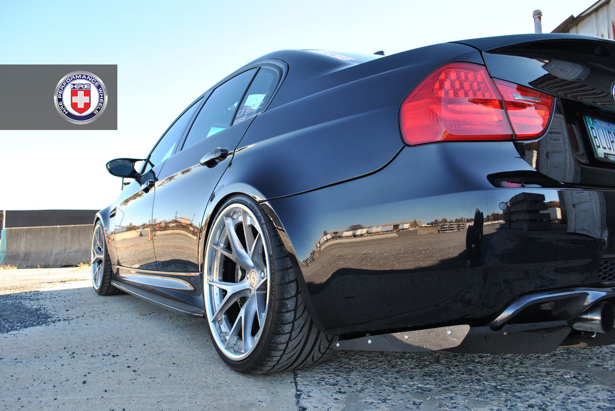 Black BMW E90 M3 on HREs Is Simply Beautiful autoevolution