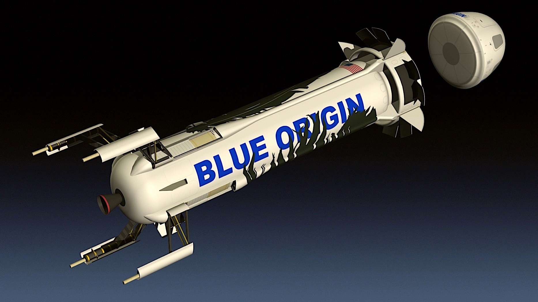rocket blue origin
