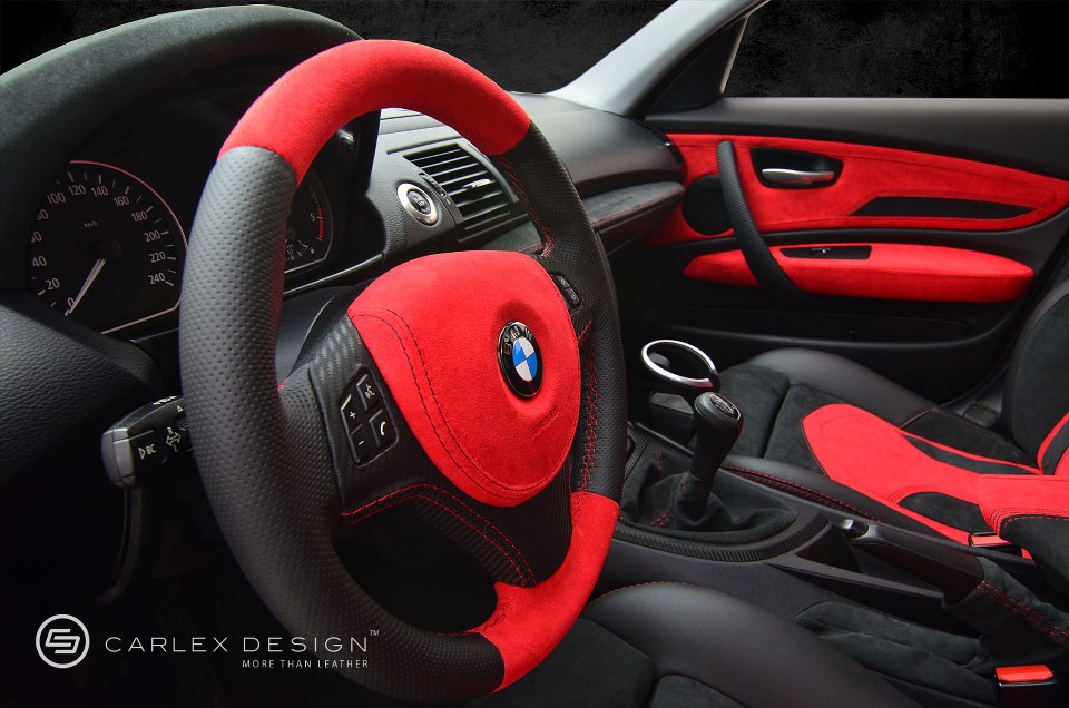Bmw 1 Series Red And Black Interior By Carlex Autoevolution