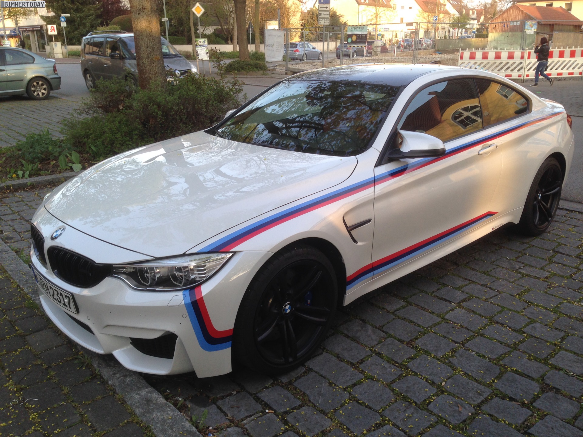 BMW M4 Coupe with M Stripes Might Be a Special - autoevolution